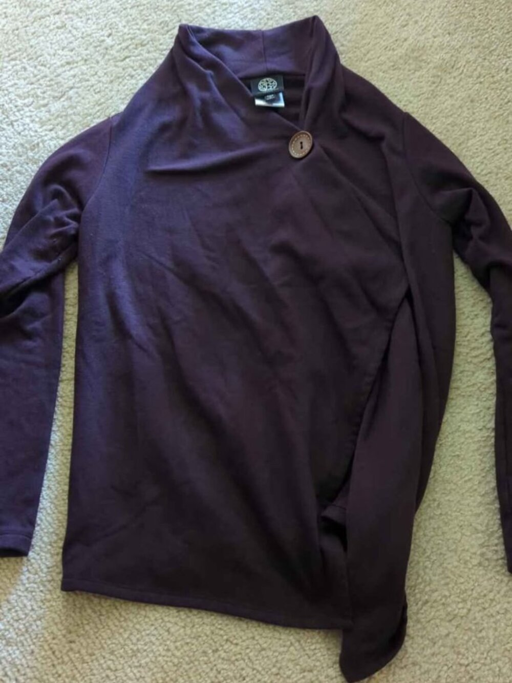 Nordstrom size xsp cardigan cape top